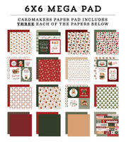 Have A Beary Christmas Cardmakers 6X6 Mega Pad
