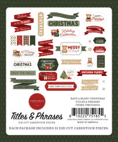Have A Beary Christmas Titles & Phrases