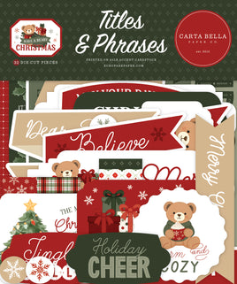 Have A Beary Christmas Titles & Phrases