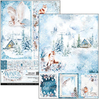 Ciao Bella Winter Journey Creative Pad A4 9/Pkg
