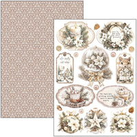 Winter Season Creative Pad A4 9/Pkg