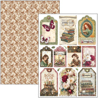 Book Lovers Creative Pad A4 9/Pkg