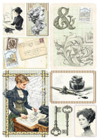 Typographic Creative Pad A4 9/Pkg