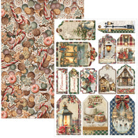 Merry & Bright Creative Pad A4 9/Pkg