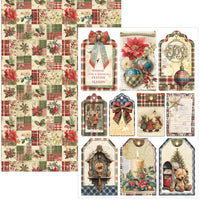 Merry & Bright Creative Pad A4 9/Pkg