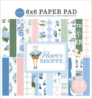 Thick Of Hydrangeas - Carta Bella Double-Sided Paper Pad 6"X6"
