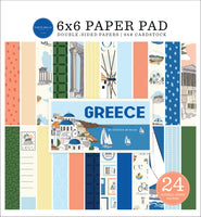 Greece - Carta Bella 6x6 Paper Pad