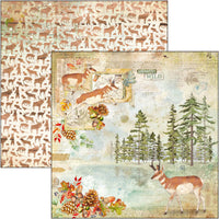 Ciao Bella Into The Wild Paper Pad 8"x8" 12/Pkg