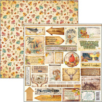 Ciao Bella Into The Wild Paper Pad 8"x8" 12/Pkg