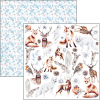 Ciao Bella Winter Journey Paper Pad 8"x8" 12/Pkg