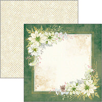 Ciao Bella Sparkling Christmas Paper Pad 8"x8" 12/Pkg