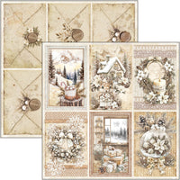 Winter Season Pad 8"x8" 12/Pkg