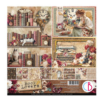 Book Lovers Pad 8"x8" 12/Pkg