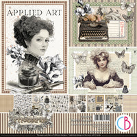 Typographic Pad 8"x8" 12/Pkg