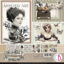 Typographic Pad 8"x8" 12/Pkg