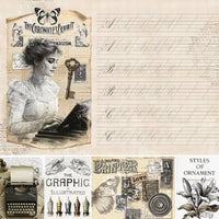 Typographic Pad 8"x8" 12/Pkg