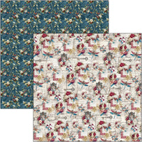 Bohemian Burgundy Pad 8"x8" 12/Pkg