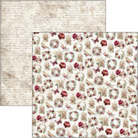 Bohemian Burgundy Pad 8"x8" 12/Pkg