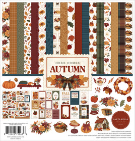 Here Comes Autumn - Carta Bella Collection Kit 12"X12"
