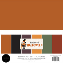 Handmade Halloween - Carta Bella Solids Kit 12"X12"