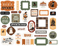 Handmade Halloween - Carta Bella Ephemera
