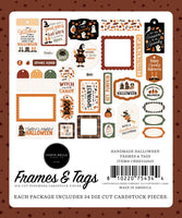 Handmade Halloween - Carta Bella Frames & Tags Ephemera