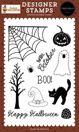 Corner Spider Web - Carta Bella Stamp Set
