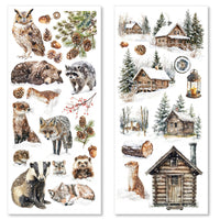 Forest Tales Transparent Adhesive Sheets 5/Pkg