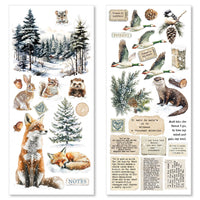 Forest Tales Transparent Adhesive Sheets 5/Pkg