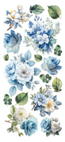 Eastern Journey Art Stickers Transparent Adhesive Sheets 5/Pkg