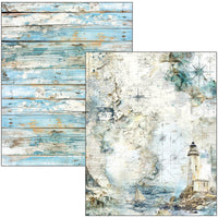 Mixed Media Book Edge of the Ocean A4 Maxi