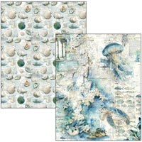 Mixed Media Book Edge of the Ocean A4 Maxi
