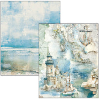 Mixed Media Book Edge of the Ocean A4 Maxi