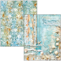 Mixed Media Book Edge of the Ocean A4 Maxi