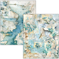 Mixed Media Book Edge of the Ocean A4 Maxi