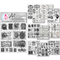 Sticker Set 10/Pkg Lithographs