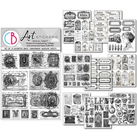 Sticker Set 10/Pkg Lithographs
