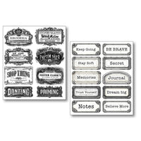 Sticker Set 10/Pkg Lithographs