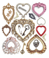 Sticker Set 10/Pkg Whisper Frames