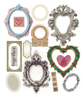 Sticker Set 10/Pkg Whisper Frames