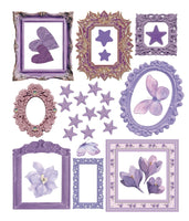 Sticker Set 10/Pkg Whisper Frames