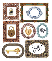 Sticker Set 10/Pkg Whisper Frames