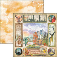 Ciao Bella Into The Wild Paper Pad 12"x12" 12/Pkg