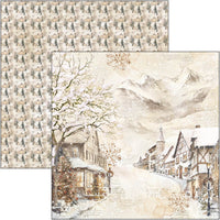 Winter Season Patterns Pad 12"x12" 8/Pkg