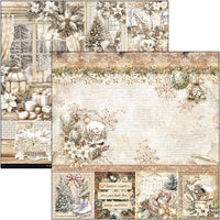 Winter Season Patterns Pad 12"x12" 8/Pkg