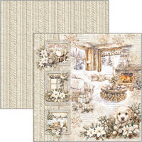 Winter Season Patterns Pad 12"x12" 8/Pkg