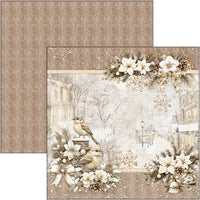 Winter Season Patterns Pad 12"x12" 8/Pkg
