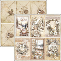 Winter Season Patterns Pad 12"x12" 8/Pkg