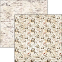 Winter Season Patterns Pad 12"x12" 8/Pkg