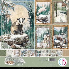 Forest Tales Paper Pad 12"x12" 12/Pkg